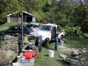 lavori all'Alpe Grosso         